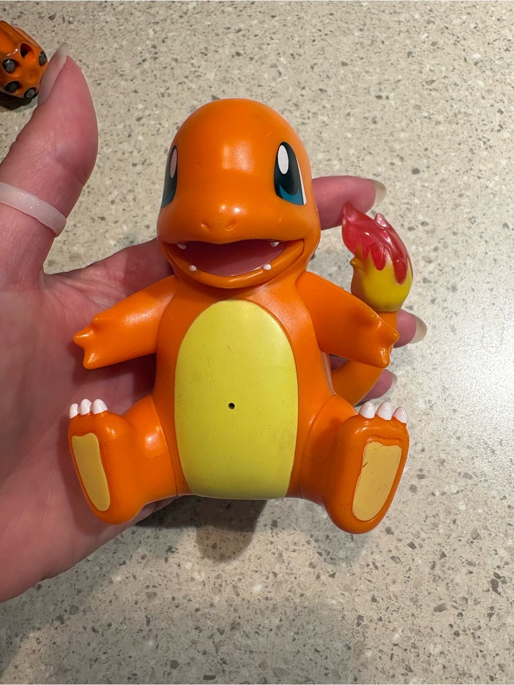 Pokemon Interactive Charmander 4” Tomy Electronic Talking Figure Toy WORKS